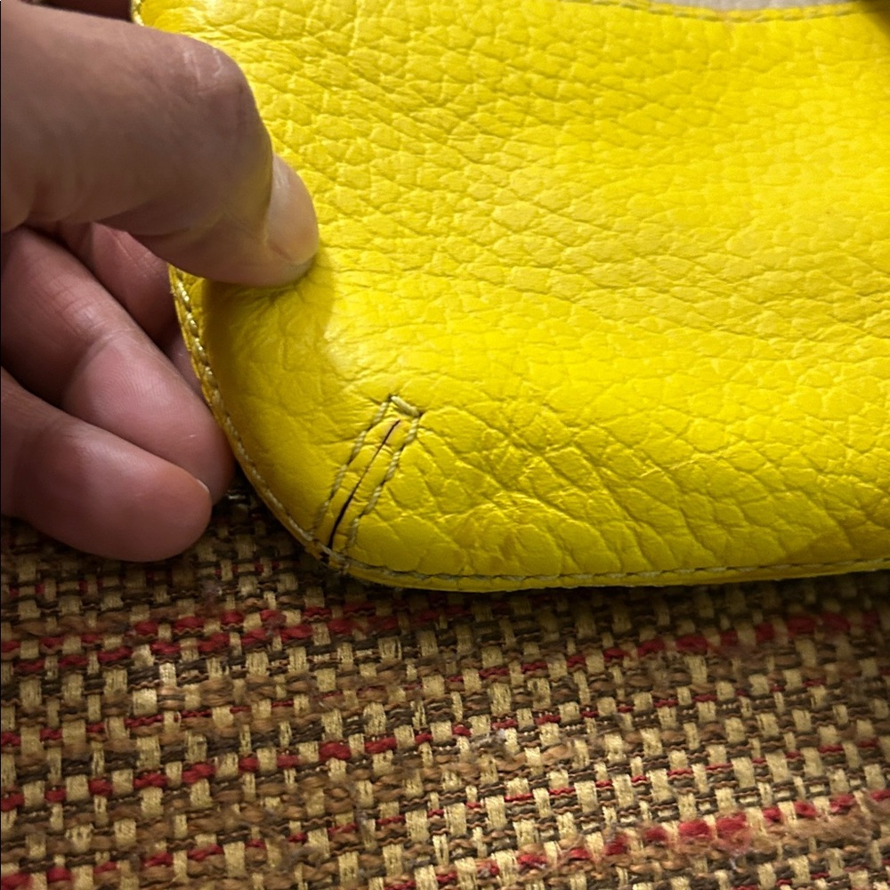 Kate Spade Yellow and Cream  Crossbody Bag - Picture 6 of 9